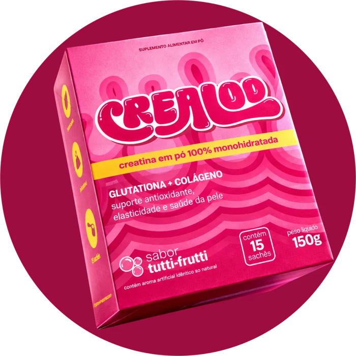 Creatina 3 em 1 Crealoo em Sachê